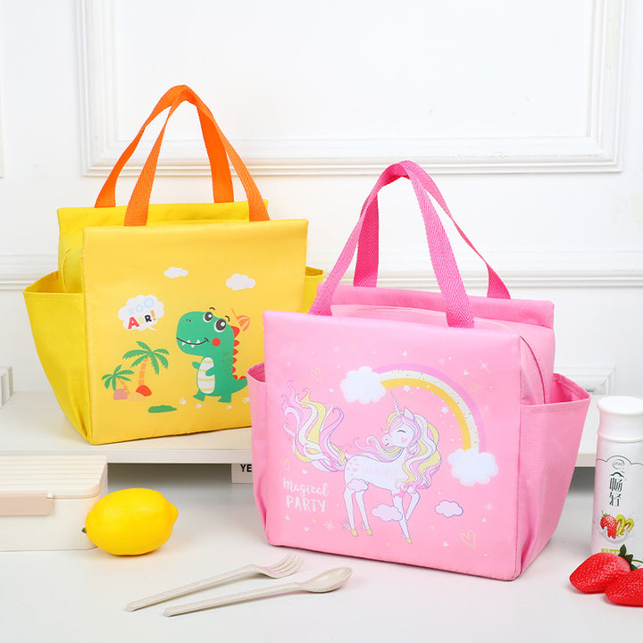 Isolierter fox-themed Lunchträger Karnz