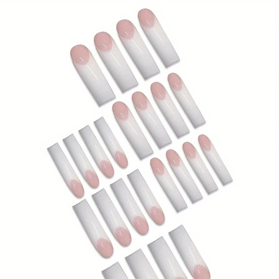 Premium Lange Acryl Press-On Nägel Karnz