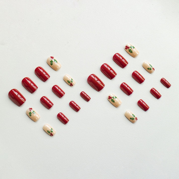 Urlaubs-Themen Blumen Nagelkunst Set