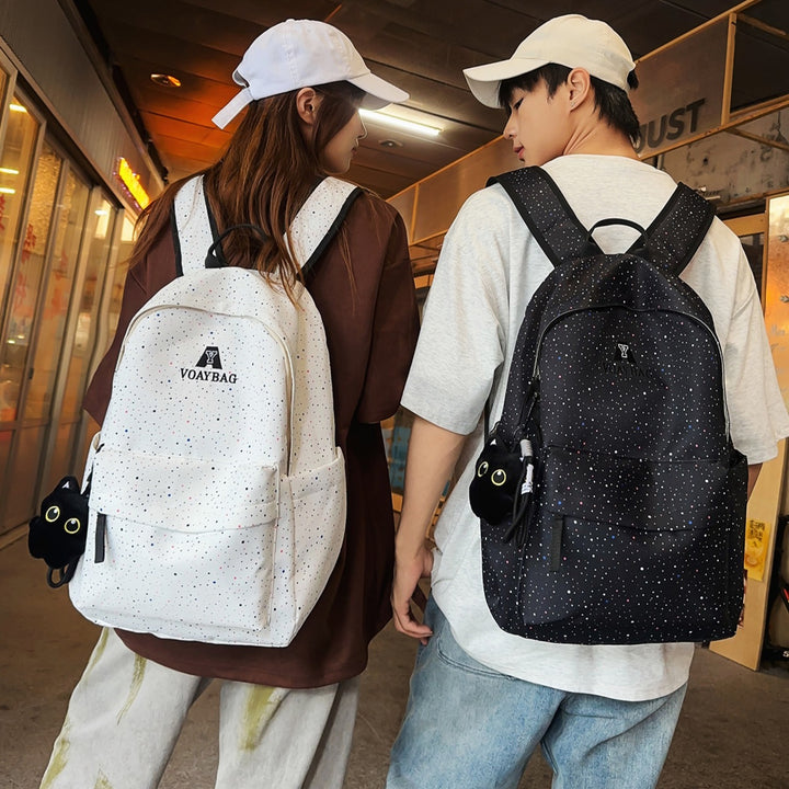 Trendiger gesprenkelter Druck Rucksack Karnz