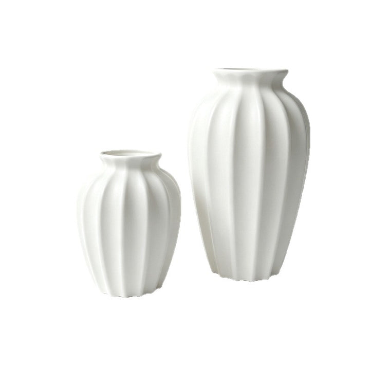 Skulpturale Texturierte Dekorative Vase Karnz
