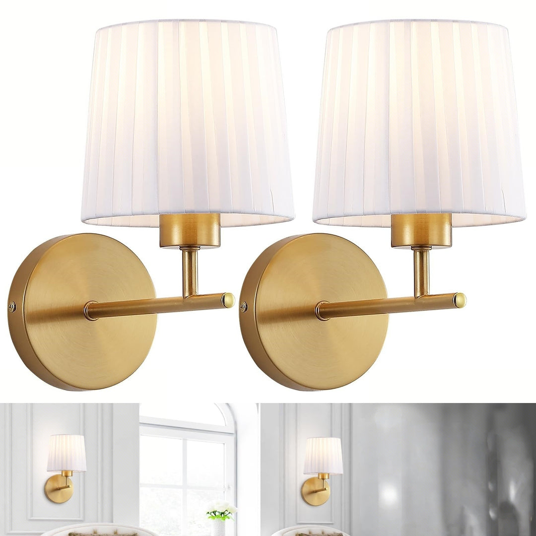 Elegante gefaltete Shade Wandleuchte