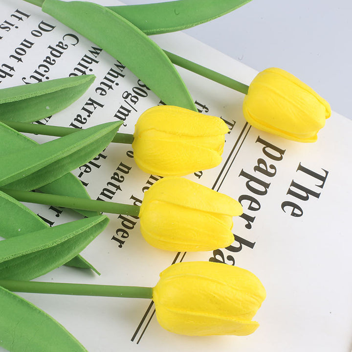 Realistische Tulpen Blumenarrangement