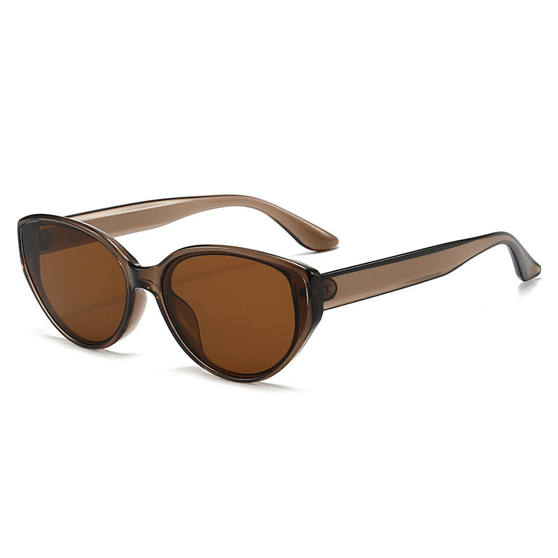 Vintage-inspirierte Katzenaugen-Sonnenbrille