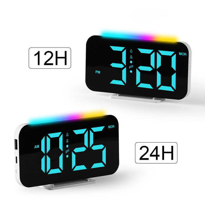 Digitaler Led Wecker mit Großem Display und Snooze-Funktion Karnz