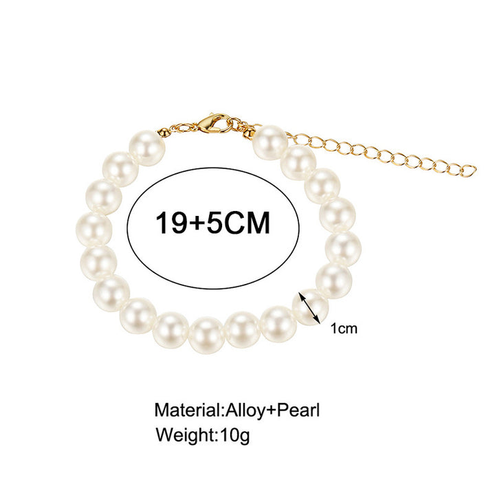 Elegante Perlenarmband Karnz