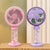 Damen Tragbarer Mini-USB-Ventilator mit kreativem Spiraldesign Karnz