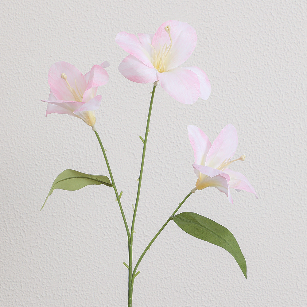 Künstlicher Lilienstängel mit filigranen Blüten Karnz