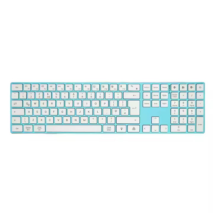 Kabellose Bluetooth Tastatur mit Ergonomischem Design Karnz