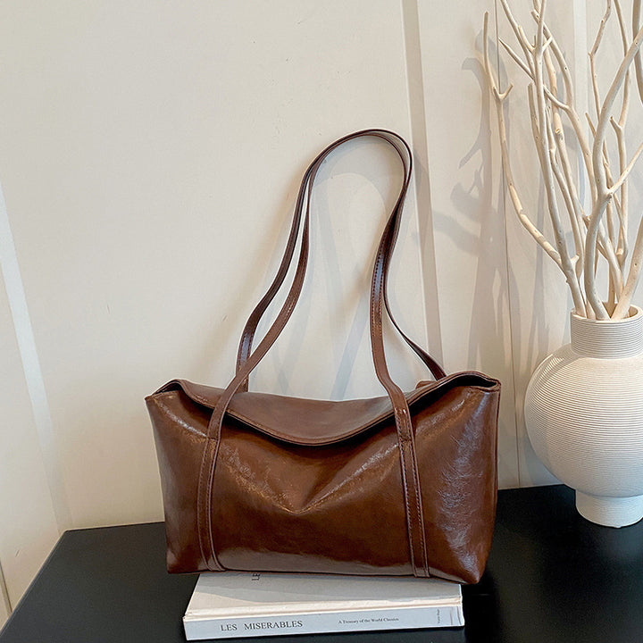 Stylische Leder Umhängetasche
