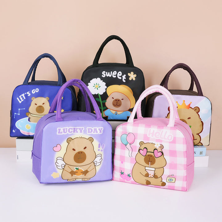 Niedlicher Cartoon Isolierte Lunch Tasche Karnz
