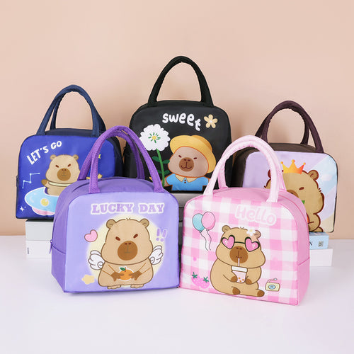 Niedlicher Cartoon Isolierte Lunch Tasche Karnz