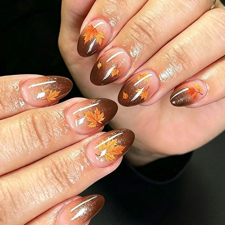 Herbst-Themen Acryl Nagelkunst Verbesserungen Karnz