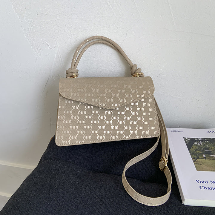 Elegante monogrammierte Handtasche Karnz