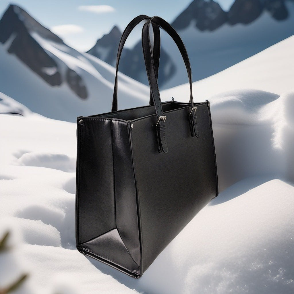 Damen Elegante Tote Bag mit abnehmbarer Kosmetiktasche und robustem Material Karnz