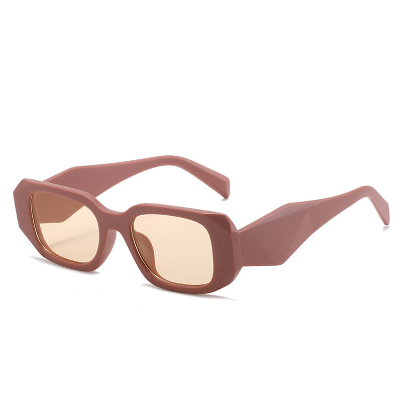 Damen extravagante Sonnenbrille im modernen Tortoise-Stil Karnz