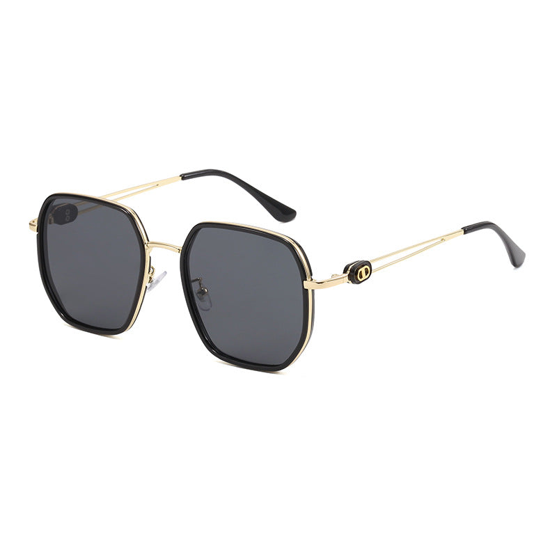 Damen Modische Sonnenbrille mit eckigem Design und stylischem Rahmen Karnz