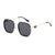Damen Modische Sonnenbrille mit eckigem Design und stylischem Rahmen Karnz