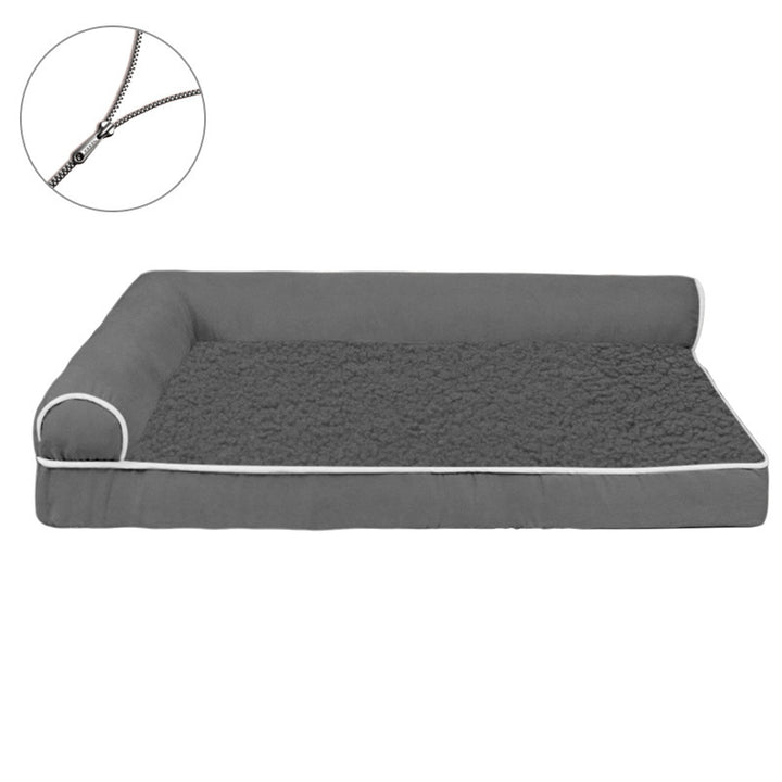 Genoppte Plüsch Loungebett Hundebett