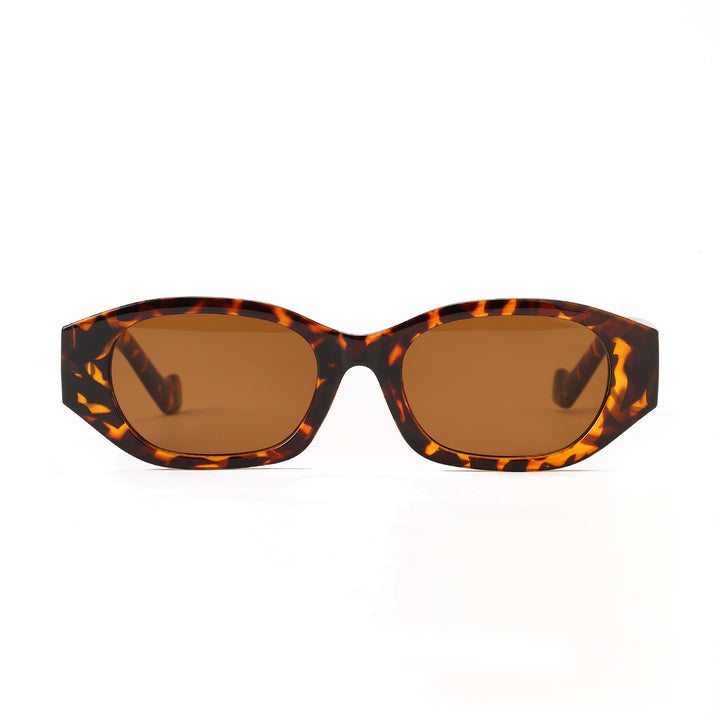 Damen modische Sonnenbrille mit stylischem Rahmen und UV-Schutz Karnz
