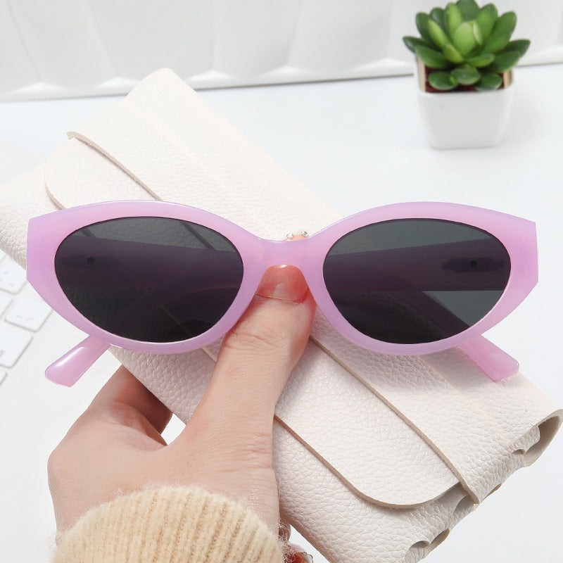 Damen Cat-Eye Sonnenbrille mit elegantem Kunststoffrahmen Karnz