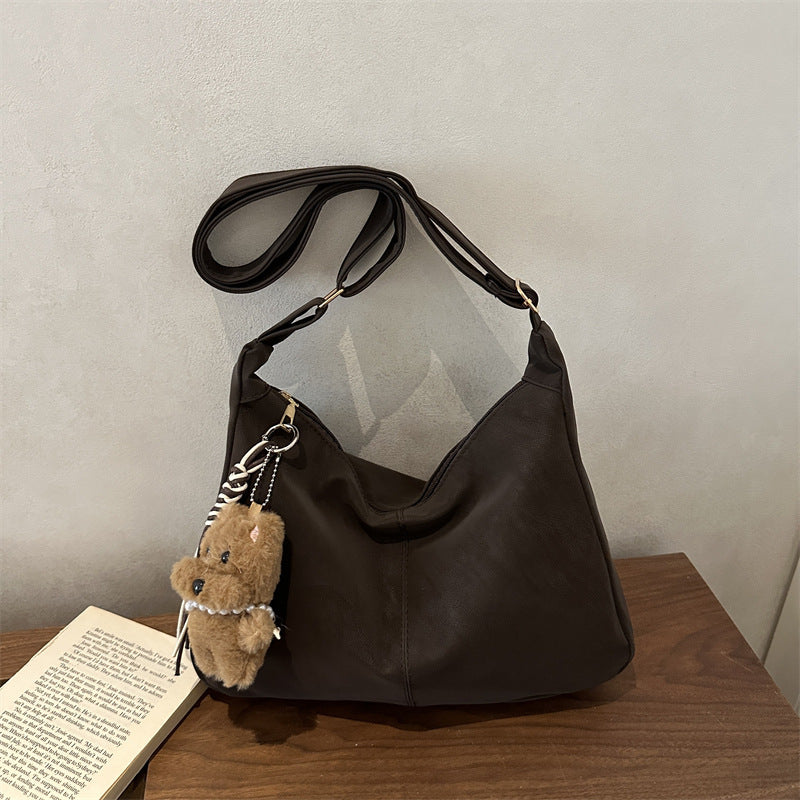 Geräumige lässige Schultertasche