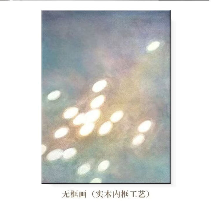 Ethereal Abstract Canvas Kunst