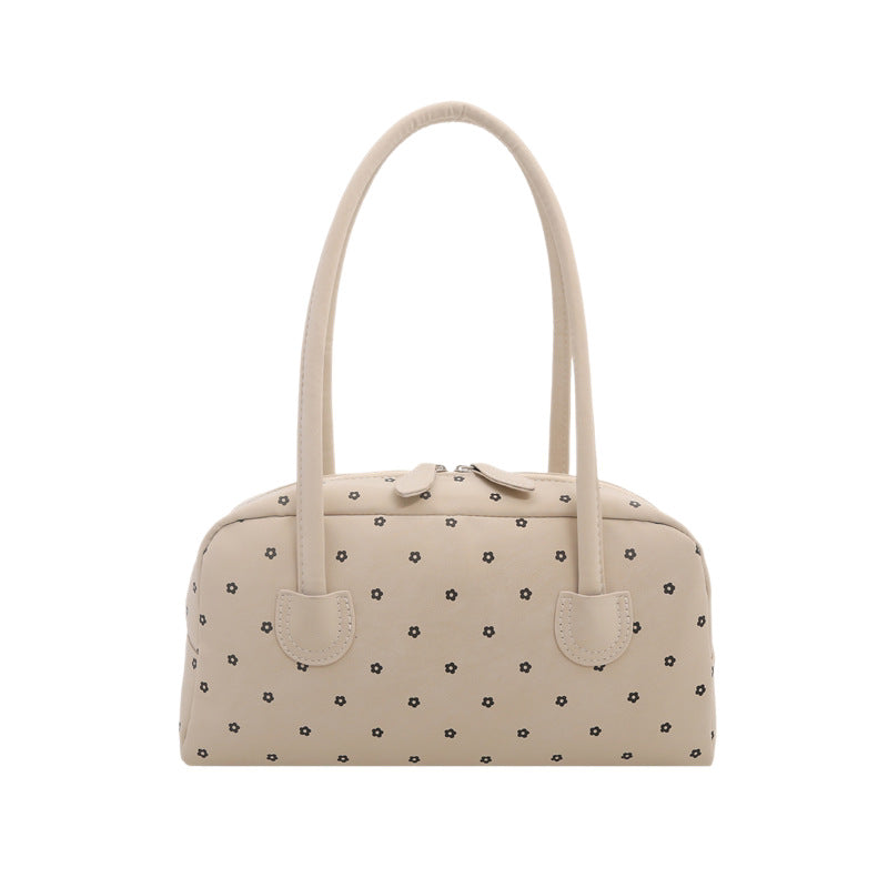 Blumenmuster Handtasche
