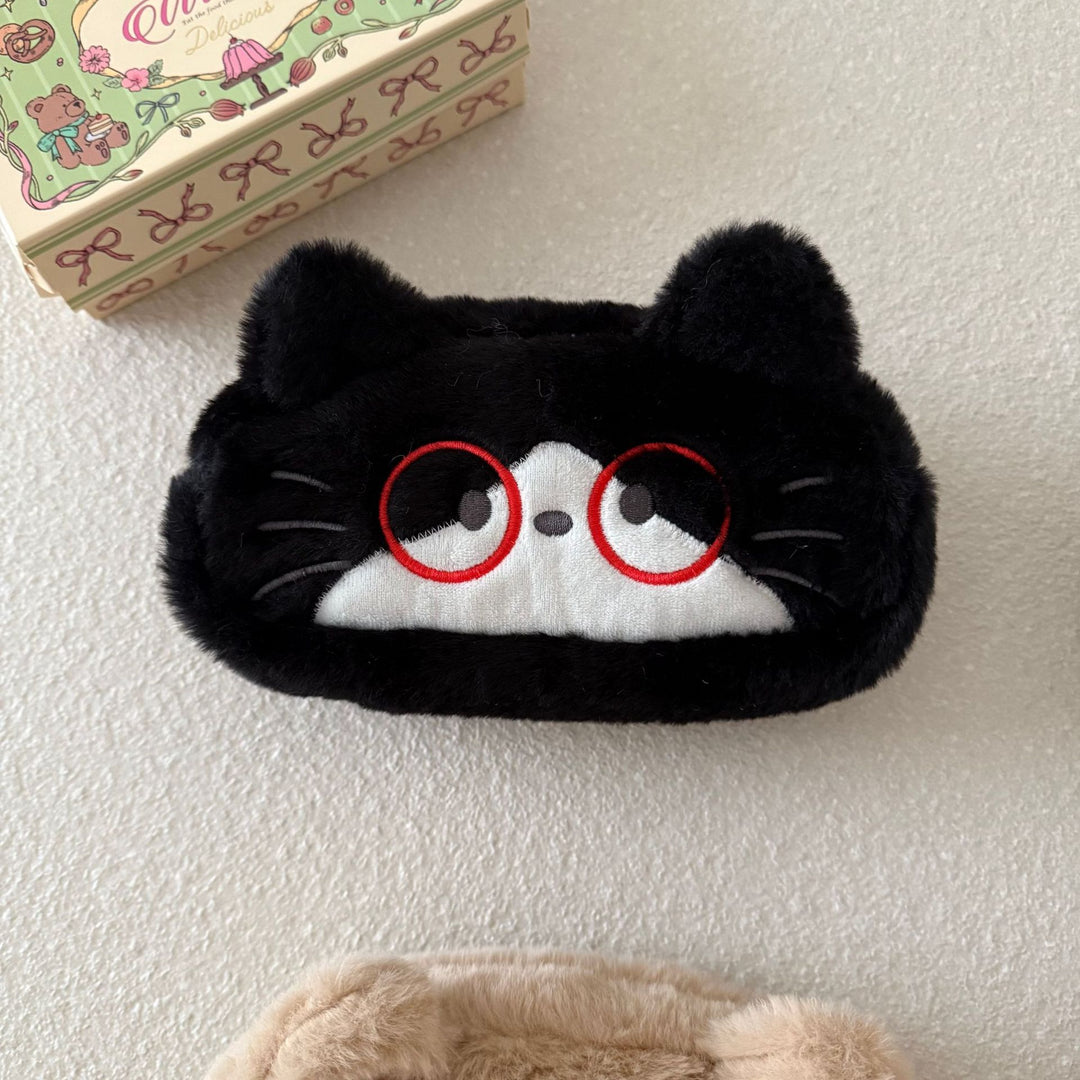 Niedliches Katzen-Motiv Kissen Karnz