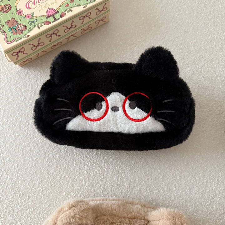 Niedliches Katzen-Motiv Kissen Karnz