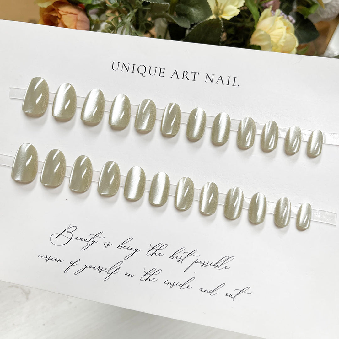 Schimmerndes Glitzer Press-On Nagelset