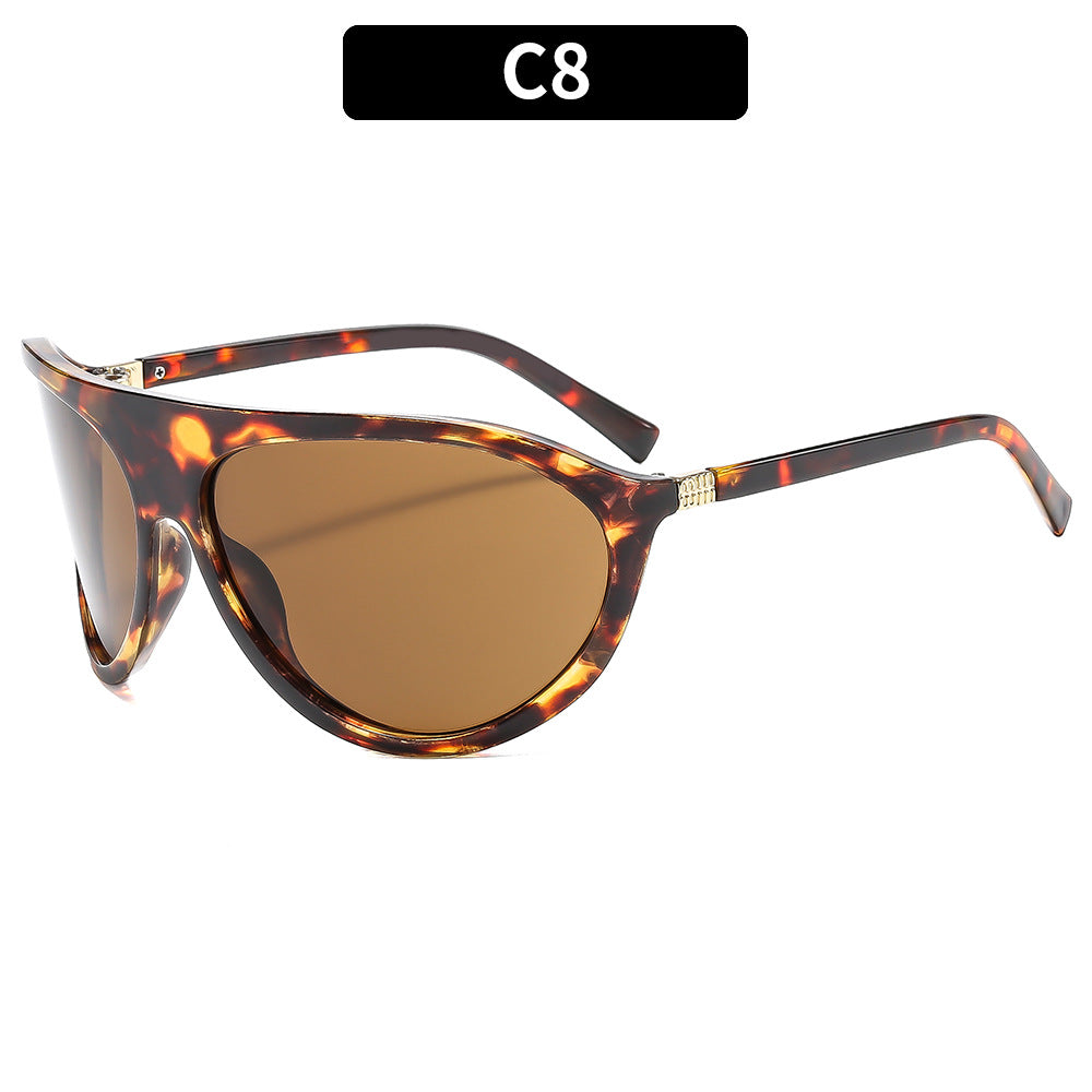 Künstlerische Schild Sonnenbrille