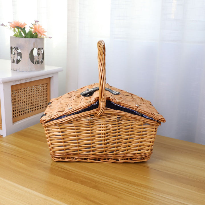 Picknickdecke mit Wasserdichter Unterseite und Check-Muster Karnz