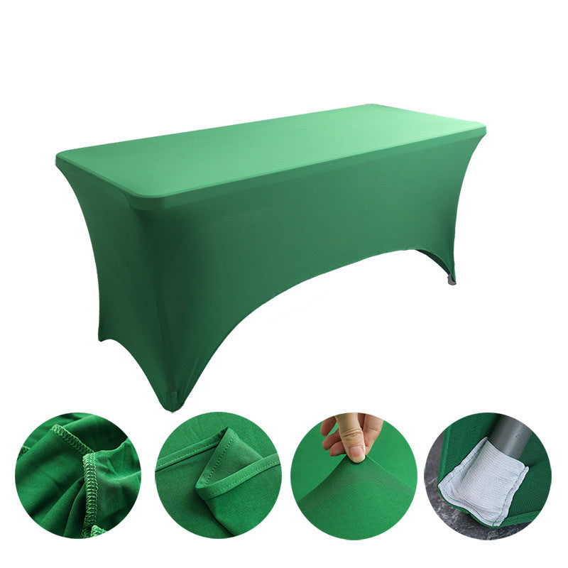 Damen Stretch-Tischdecke für runde und rechteckige Tische Karnz
