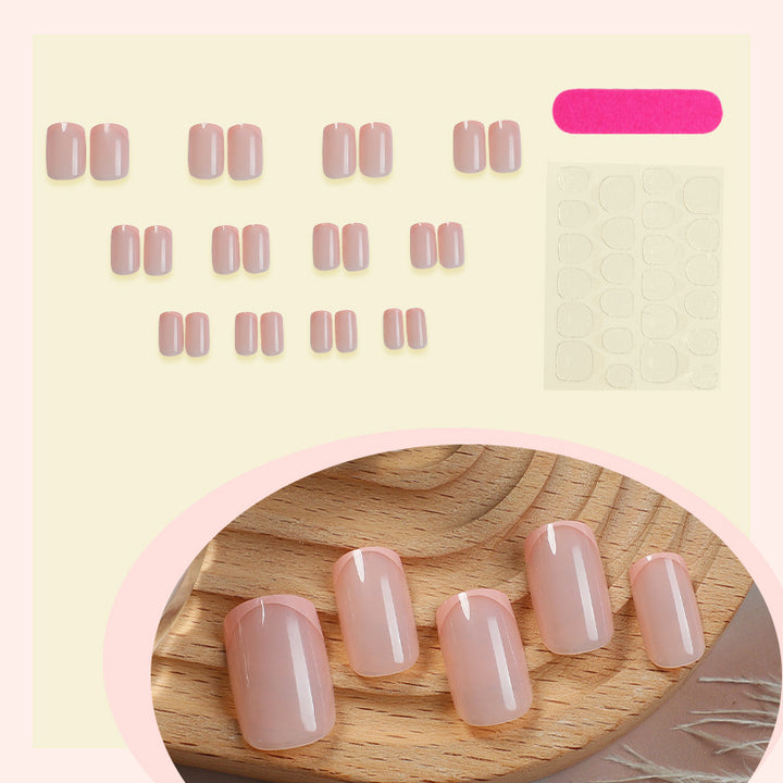 Glänzende Press-On Nagelspitzen Karnz