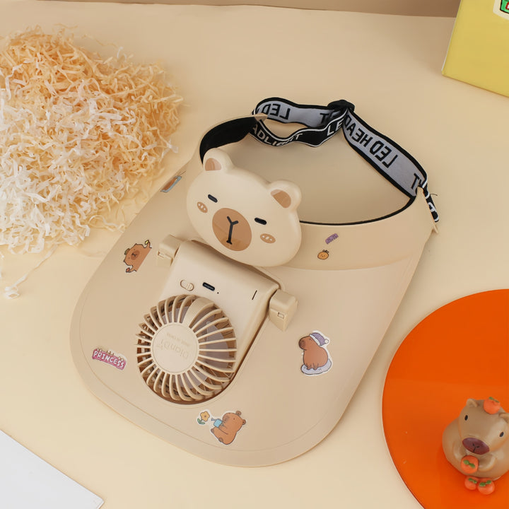 Damen Tragbarer Handventilator mit vielseitigem Pandadesign Karnz