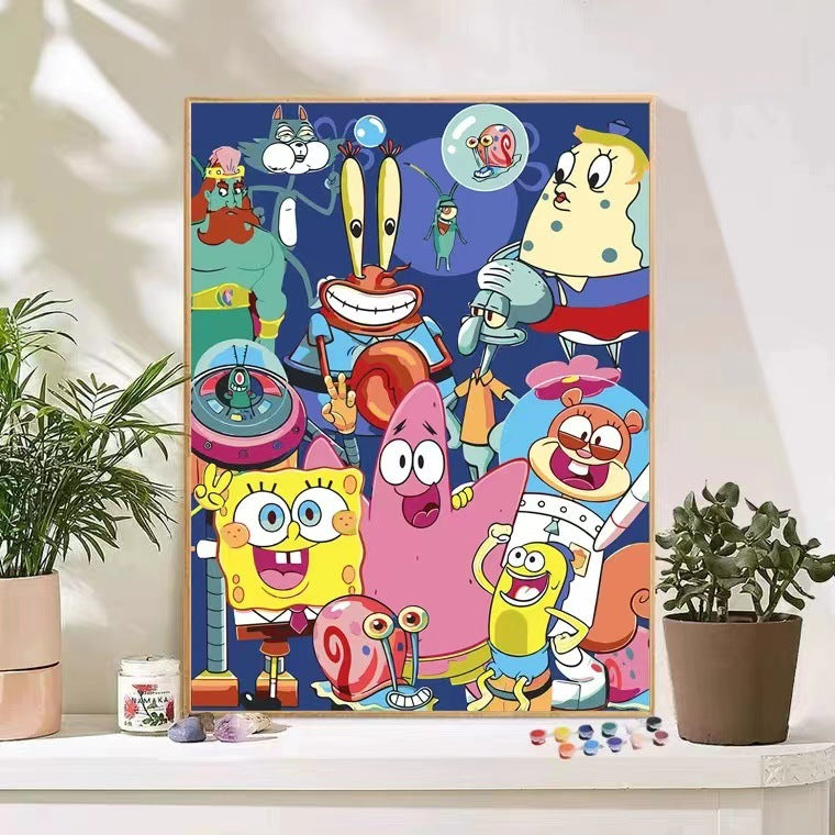 Anime-inspirierte Wandkunst Druck Karnz