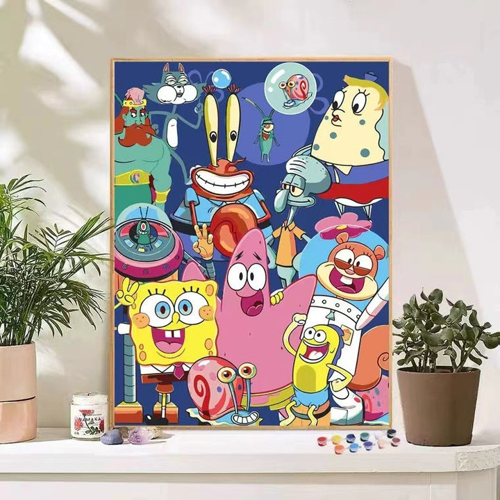 Anime-inspirierte Wandkunst Druck Karnz