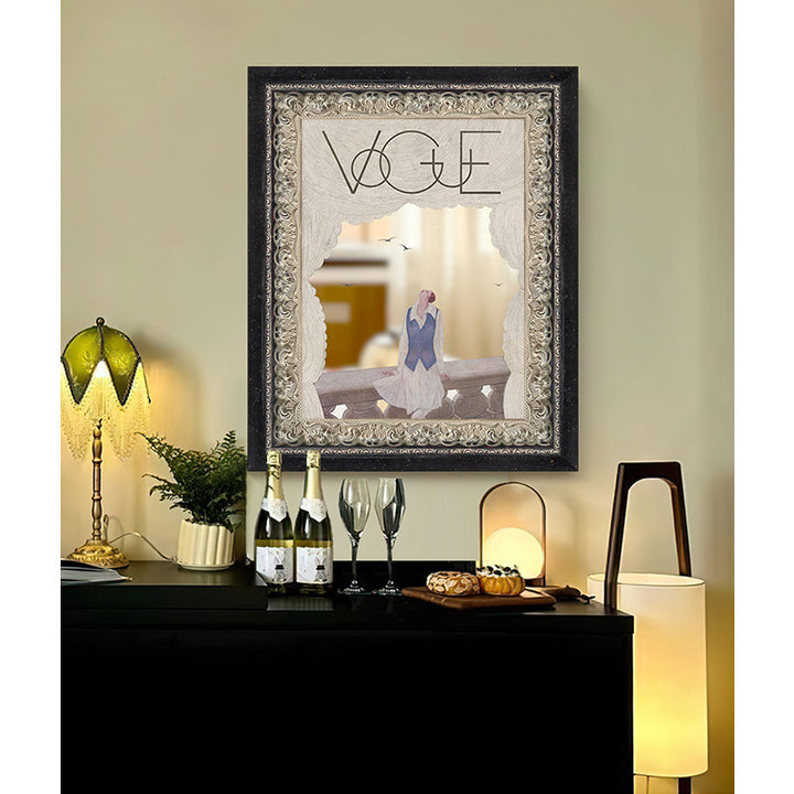 Gerahmter Vogue Kunstdruck