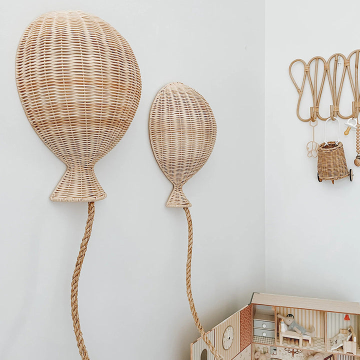 Dekorativer Wandschmuck in Form eines Heißluftballons Karnz