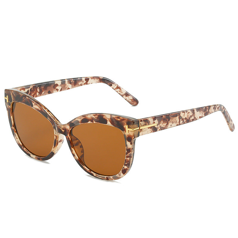 Chic Oversized Katzenaugen-Sonnenbrille Karnz