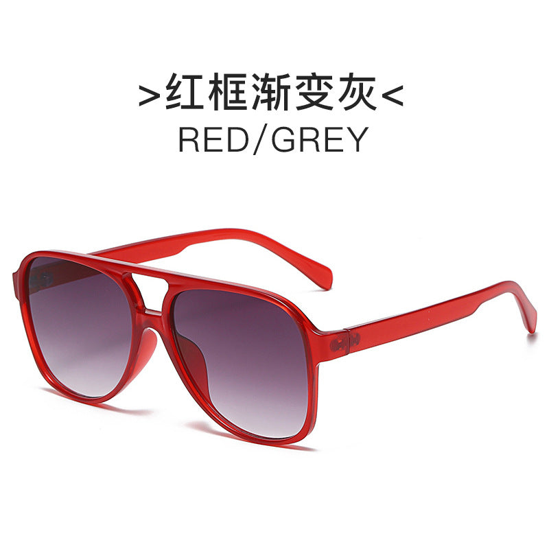 Damen elegante Sonnenbrille mit hochwertigem geometrischem Design Karnz