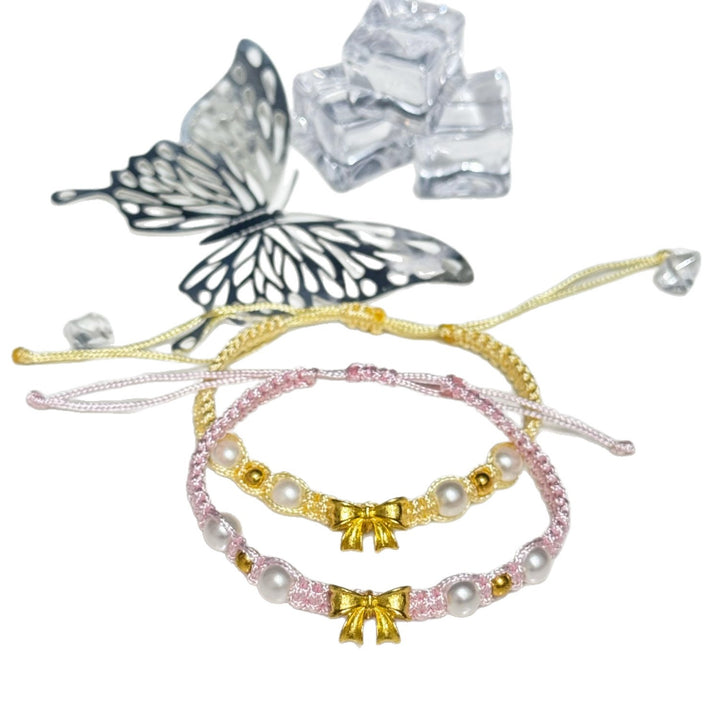 Verstellbares Schleifen-Charm-Armband Karnz 1788856994