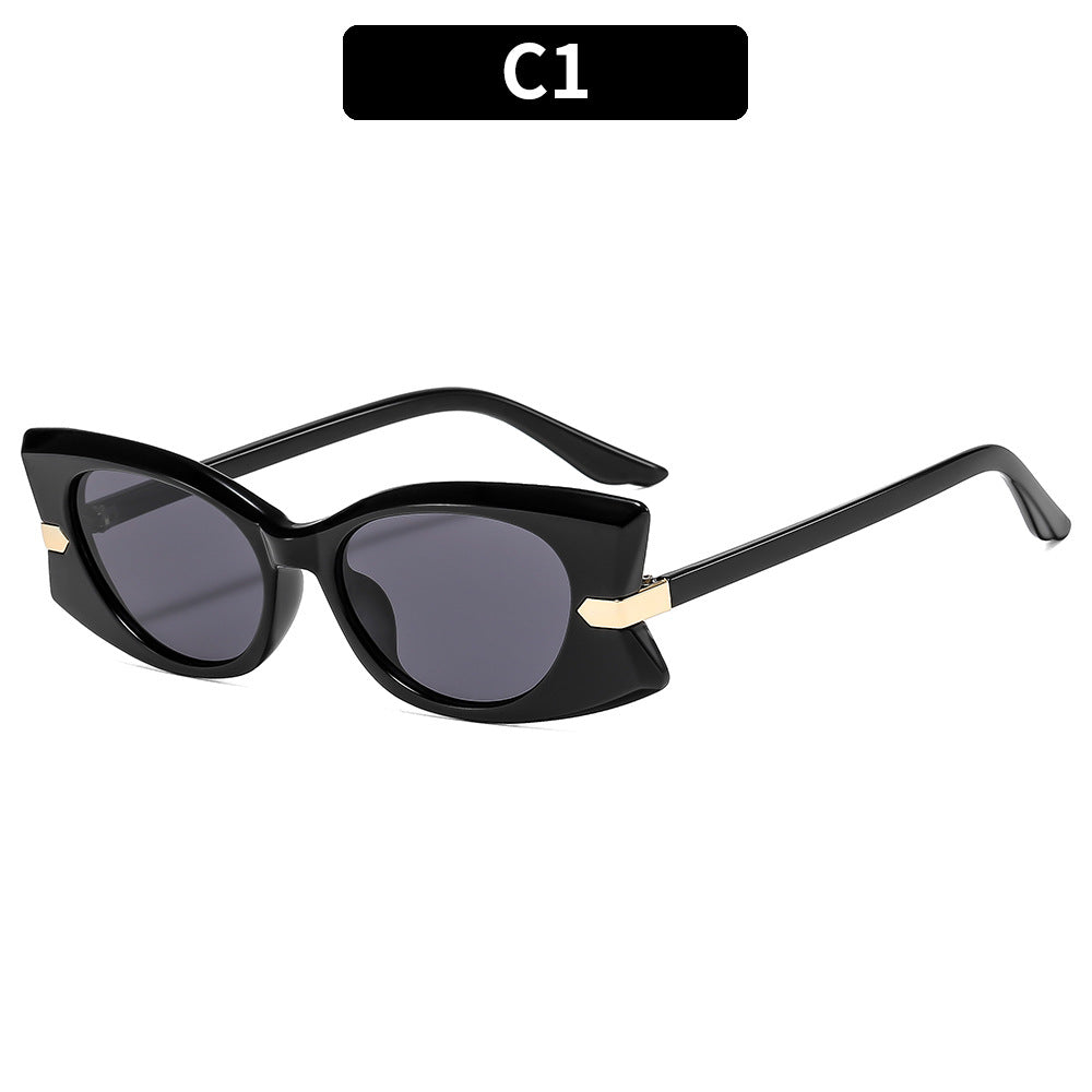 Modebewusste Architekten Katze-Augen Sonnenbrille