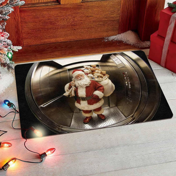 Dekorativer Weihnachtsfußmatte