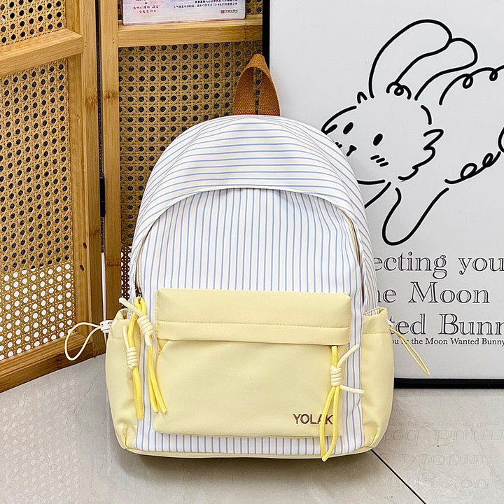 Trendige Gestreifte Freizeit-Rucksack Karnz