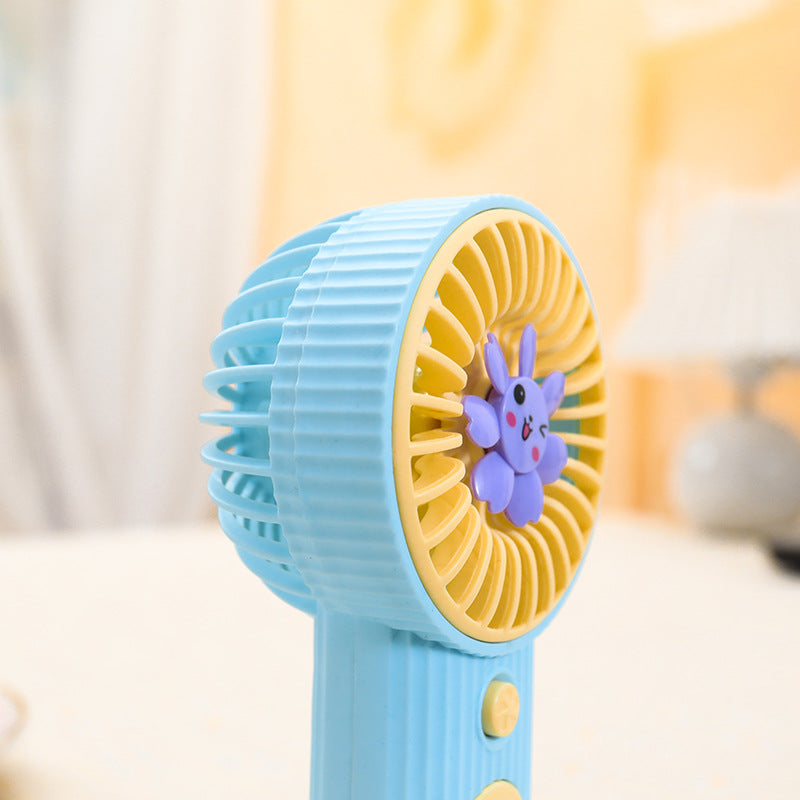 Damen Tragbarer Handventilator mit lustigem Blumendesign Karnz