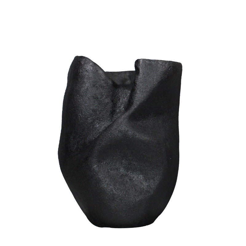 Abstrakte Texturierte Dekorative Vase