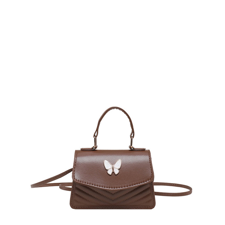 WoChic Mini-Handtasche mit elegantem Schmetterlingsakzent Karnz