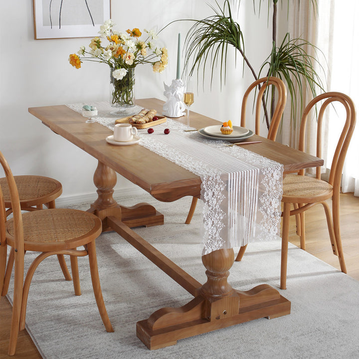 Stylischer Eleganter Spitzen-Tischläufer